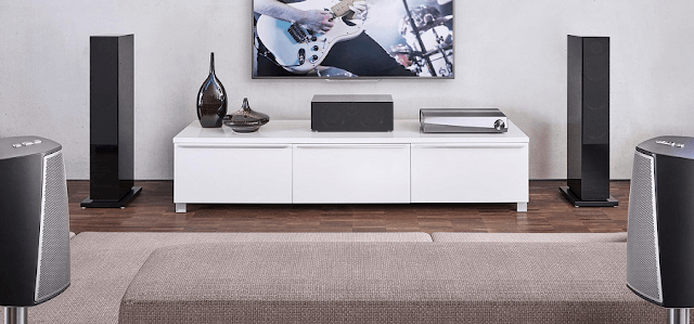 Sitting room surround sound system