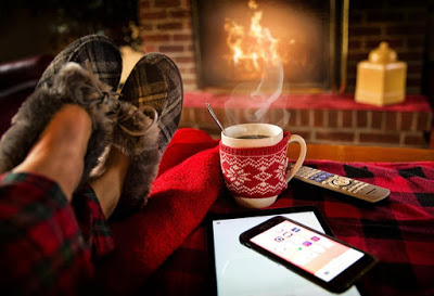 Watching TV with remote and smartphone