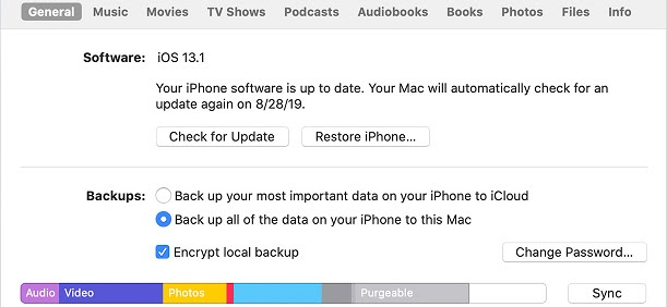 how to encrypt iphone 2021